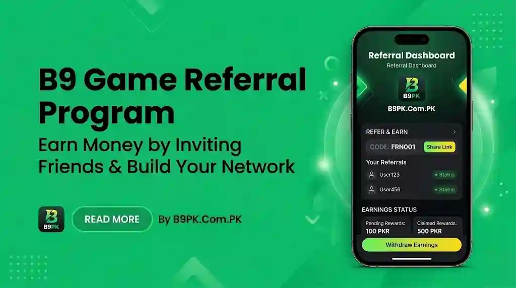 B9 Game Referral Program